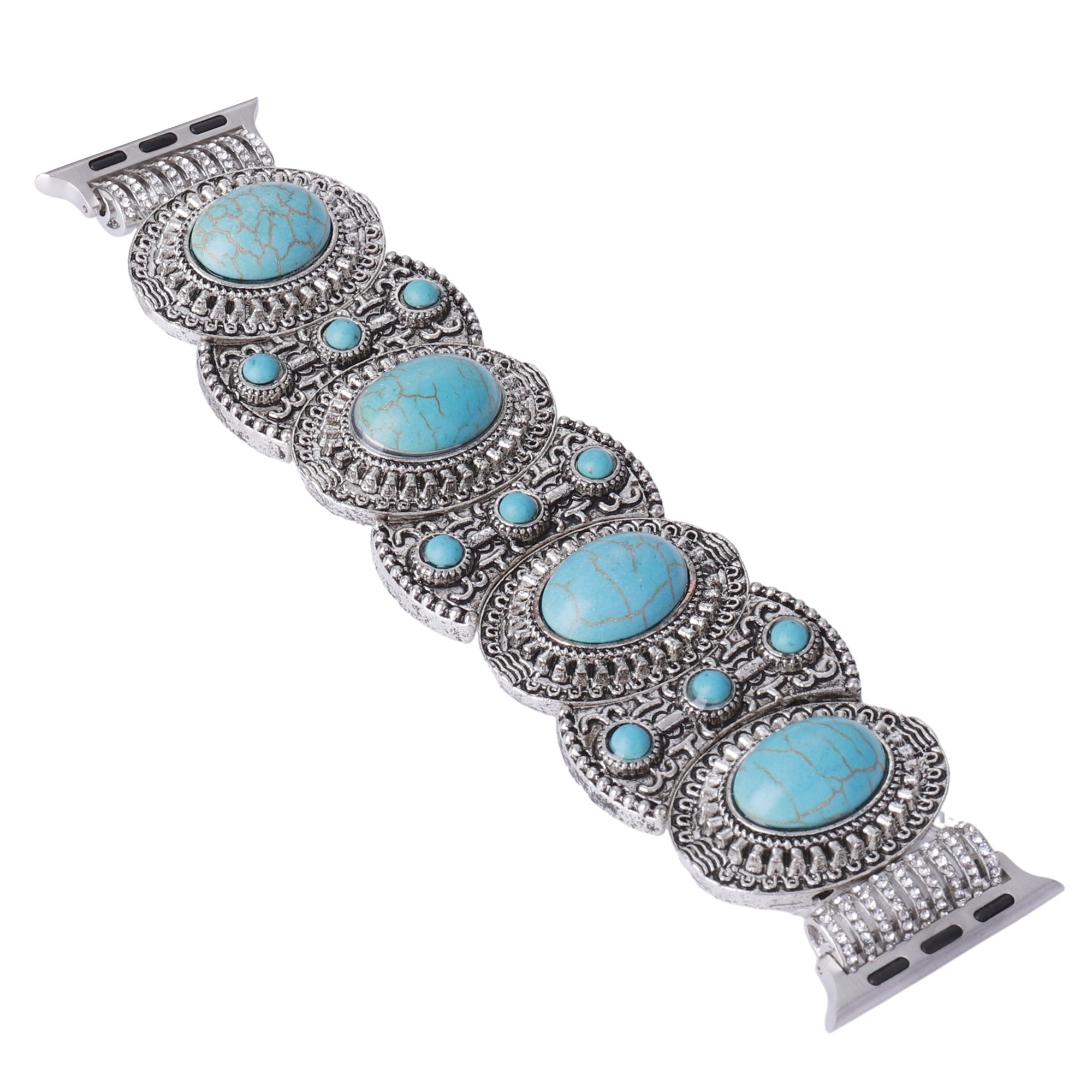 For Apple Watch Ultra Ultra 2 49mm Series 8 7 9 45mm 6 5 4 SE SE (2022) 44mm 3 2 1 42mm Strap Beads Rhinestone Watchband For Apple Watch Ultra Ultra 2 49mm Series 8 7 9 45mm 6 5 4 SE SE (2022) 44mm 3 2 1 42mm Strap Beads Rhinestone Watchband